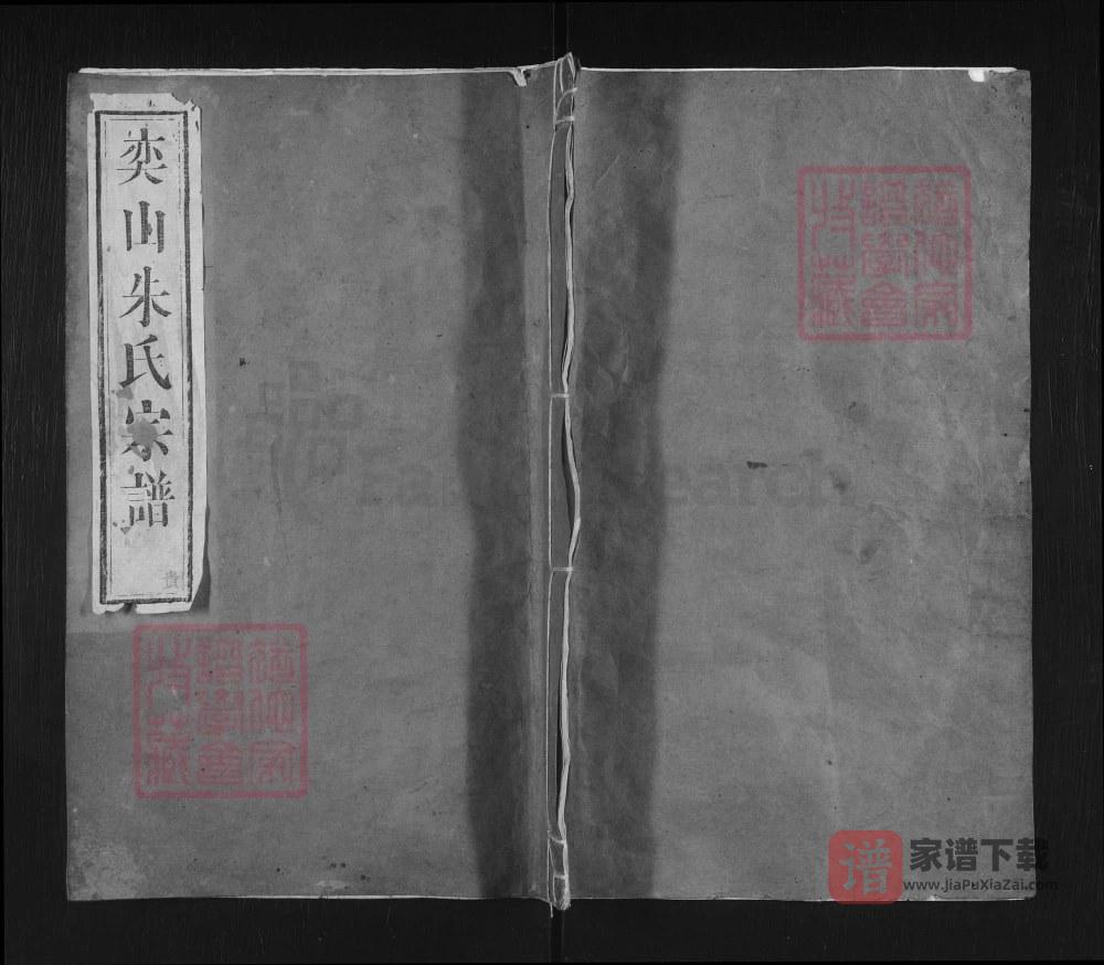 浙江丽水遂昌县奕山朱氏宗谱PDF高清电子版下载