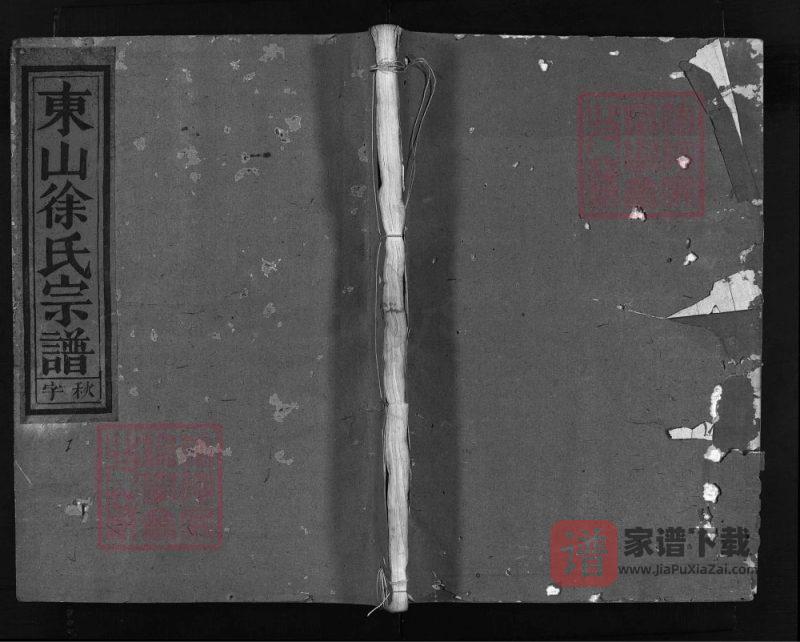 浙江兰溪东山徐氏宗谱(荣华堂)PDF高清电子版下载-家谱下载