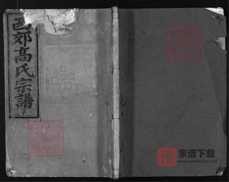 浙江兰溪西郊高氏宗谱(济美堂)PDF高清电子版下载-家谱下载