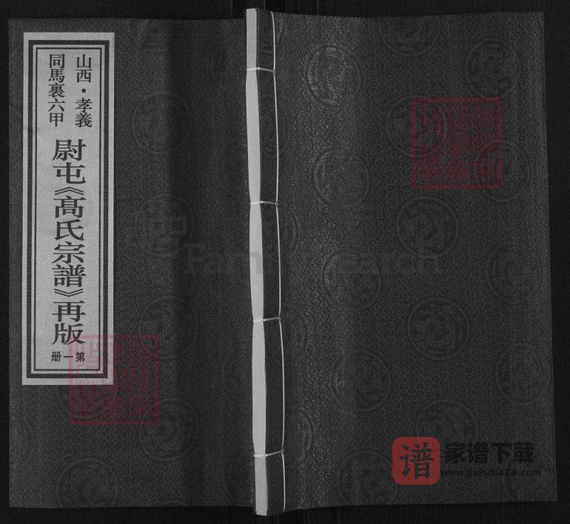 山西孝义同马里六甲尉屯高氏宗谱PDF高清电子版下载-家谱下载