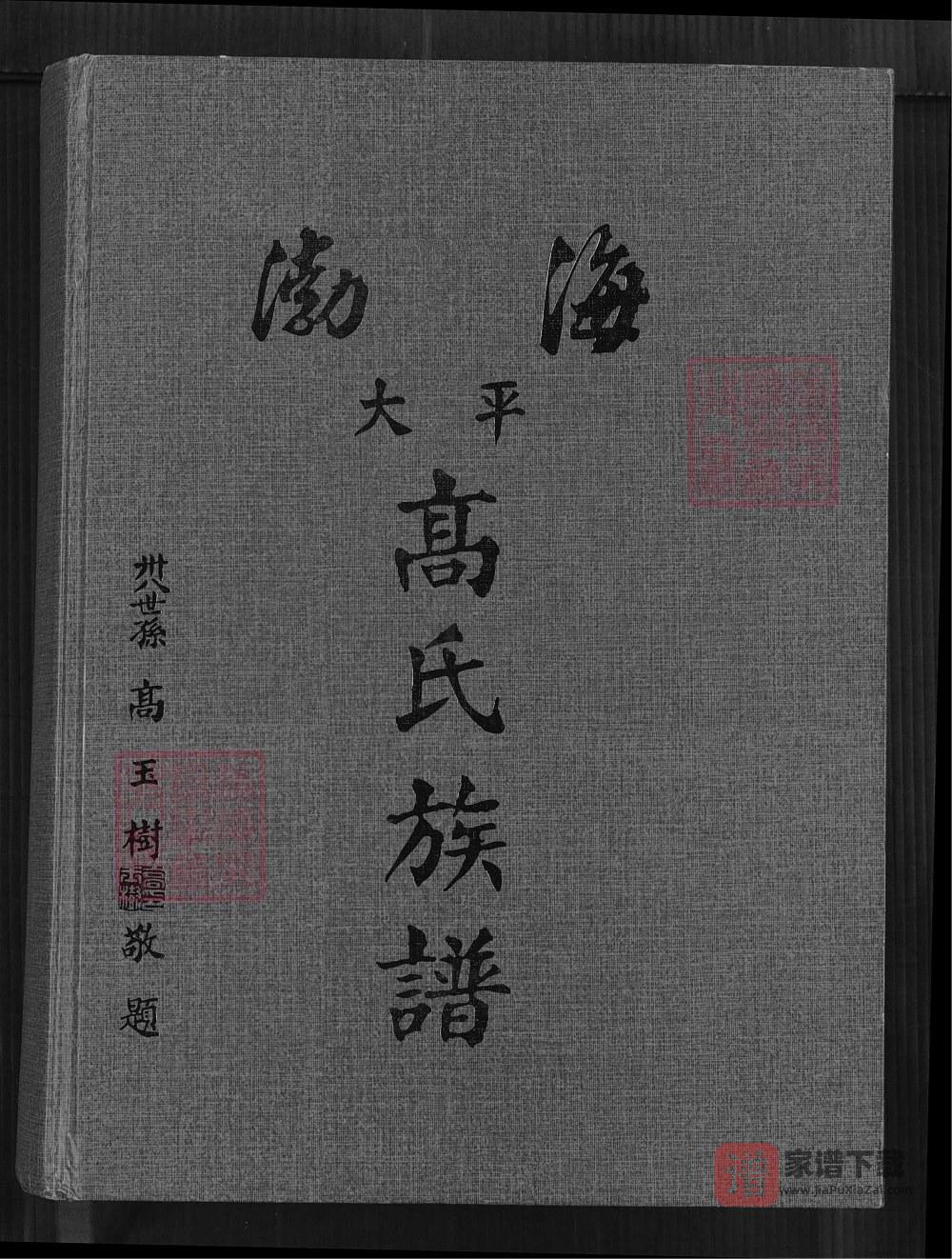 福建泉州安溪县渤海大平高氏族谱PDF高清电子版下载