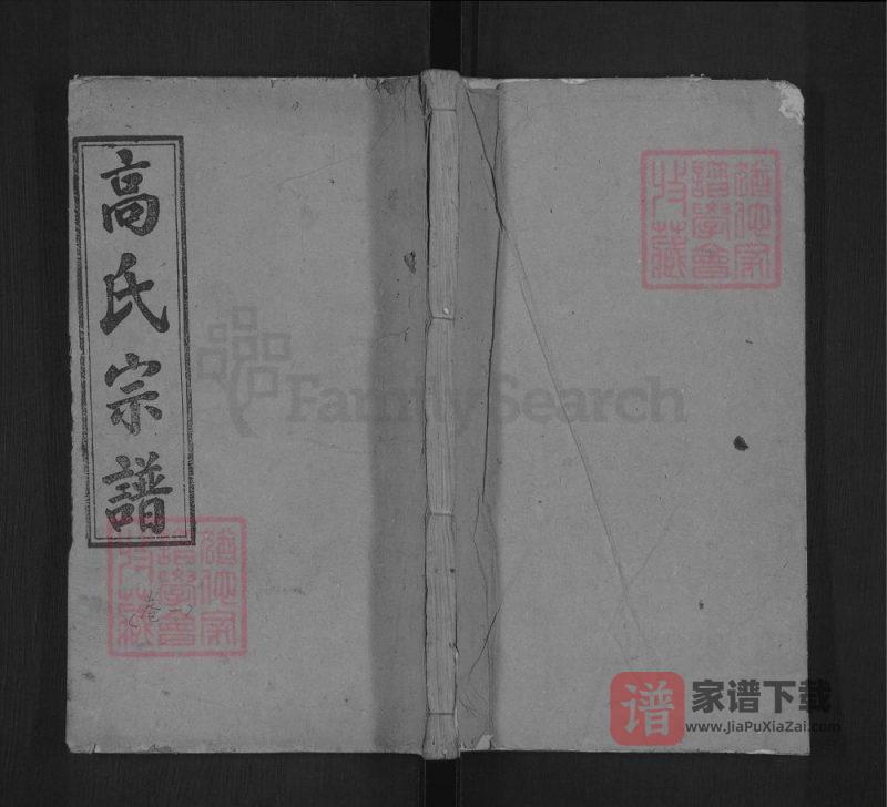 湖北黄冈罗田县高氏宗谱(追远堂)PDF高清电子版下载-家谱下载
