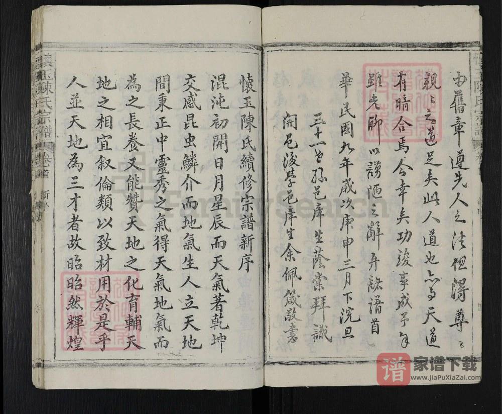 图片[1]-江西玉山县怀玉陈氏宗谱PDF高清电子版下载-家谱下载