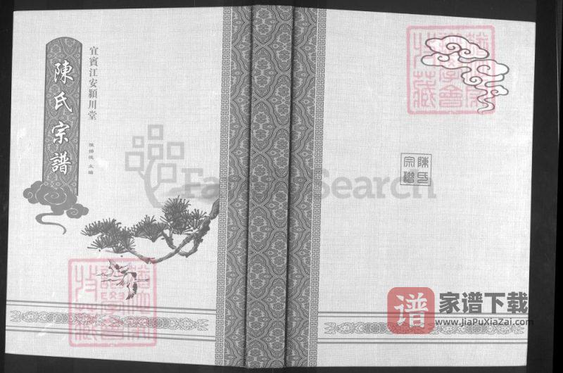 四川隆昌陈氏宗谱（颍川堂）PDF高清电子版下载-家谱下载