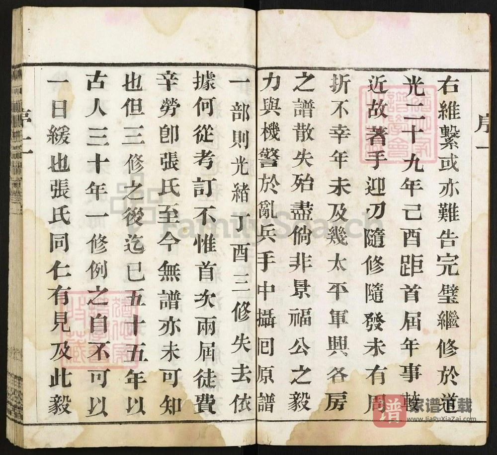 图片[2]-江苏常州大河头张氏宗谱（百忍堂）PDF高清电子版下载-家谱下载