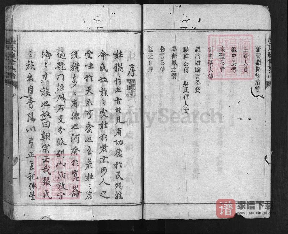 图片[1]-湖南安化张氏续修族谱PDF高清电子版下载-家谱下载