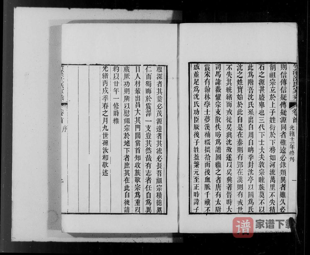 图片[2]-江苏苏州吴江区竹溪沈氏家乘PDF高清电子版下载-家谱下载