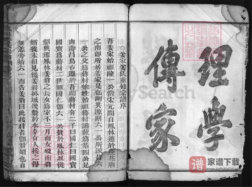 图片[2]-浙江兰溪凤林姜氏宗谱（荣新堂）PDF高清电子版下载-家谱下载