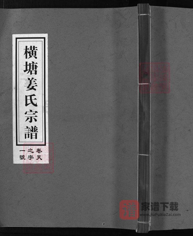 浙江兰溪横塘姜氏宗谱（崇德堂）PDF高清电子版下载-家谱下载