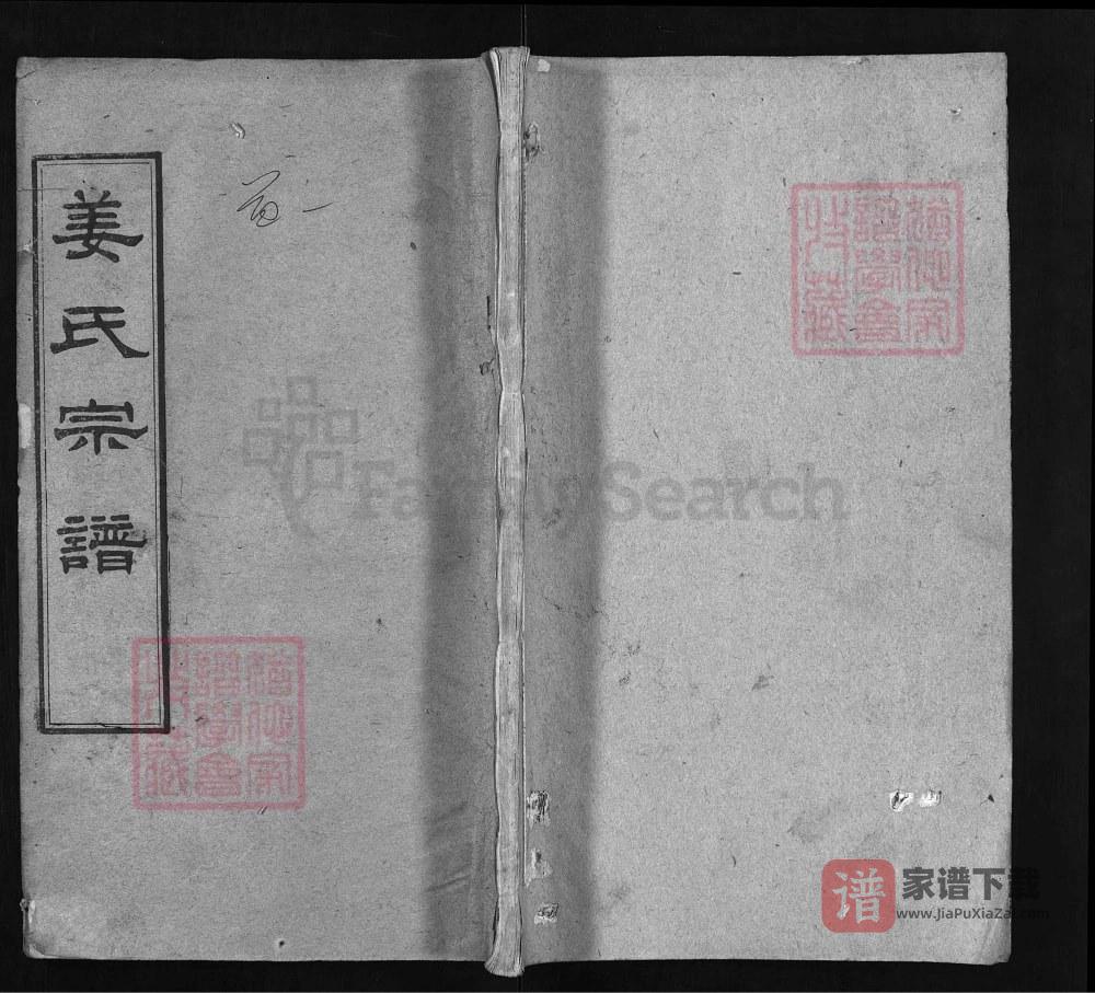 图片[1]-湖北麻城姜氏宗谱（垂裕堂，民国34年本）PDF高清电子版下载-家谱下载