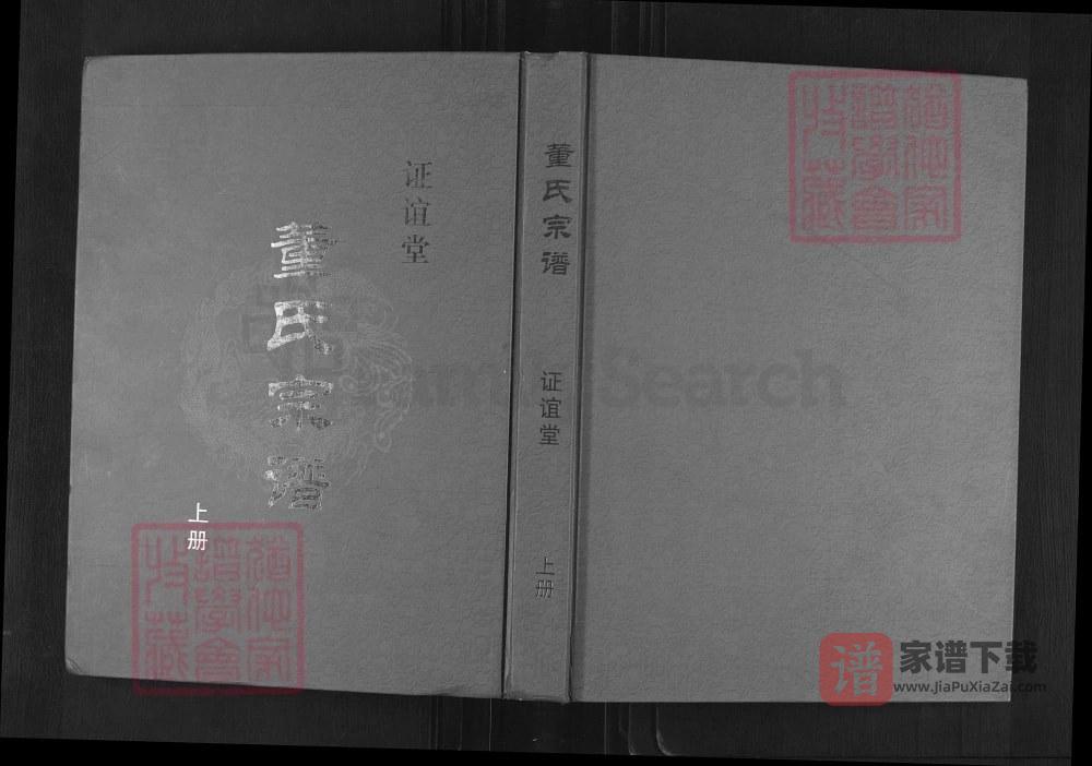 江苏盐城董氏宗谱（证谊堂）PDF高清电子版下载