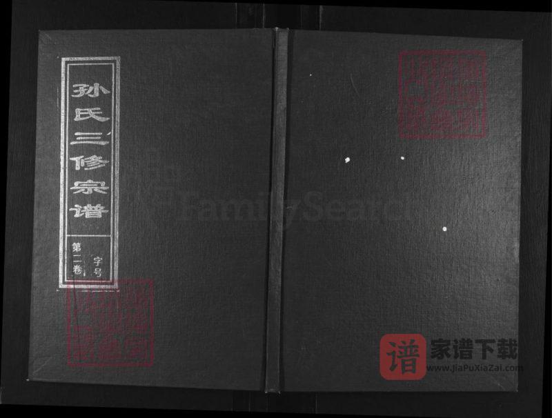 安徽合肥肥东县孙氏三修宗谱(映雪堂)PDF高清电子版下载-家谱下载