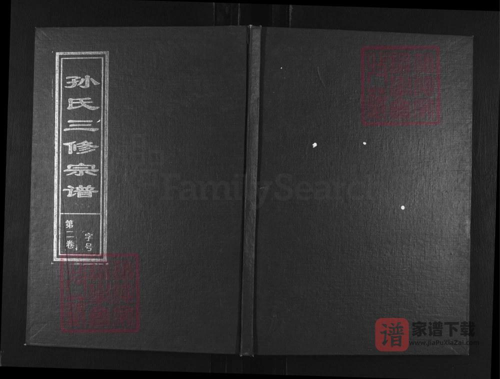 安徽合肥肥东县孙氏三修宗谱（映雪堂）PDF高清电子版下载