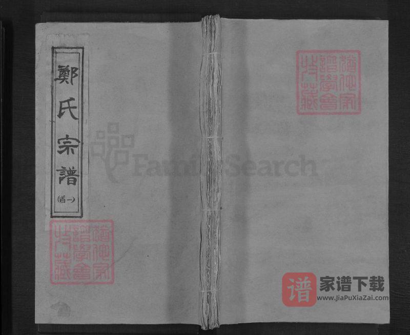 湖北通山郑氏宗谱(通德堂)PDF高清电子版下载-家谱下载