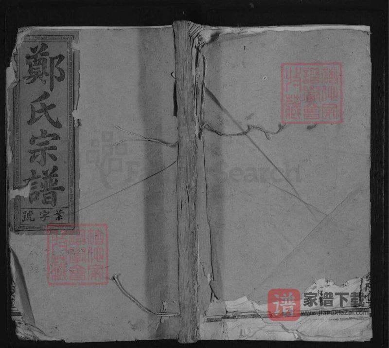 江西上饶郑氏宗谱(碧湖堂、荥阳堂)PDF高清电子版下载-家谱下载