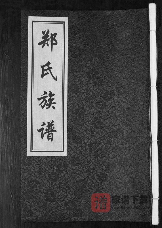 山东青岛即墨西城郑氏族谱PDF高清电子版下载-家谱下载