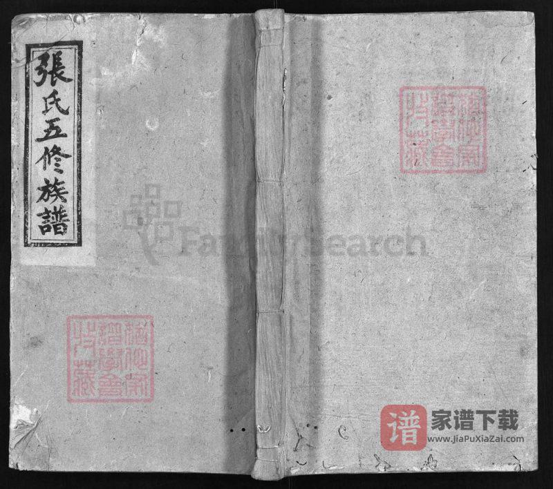 湖南安化张氏五修族谱(清河堂)PDF高清电子版下载-家谱下载