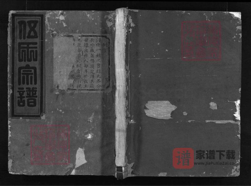 浙江兰溪伍氏宗谱（忠孝堂）PDF高清电子版下载-家谱下载