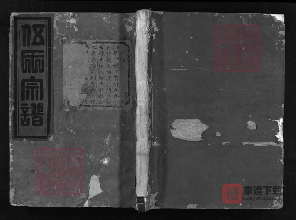 图片[1]-浙江兰溪伍氏宗谱（忠孝堂）PDF高清电子版下载-家谱下载