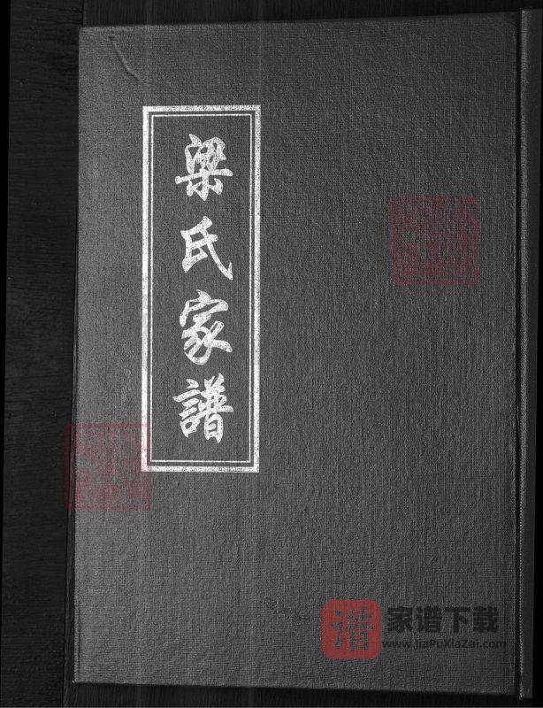 山东淄博淄川区梁氏家谱PDF高清电子版下载-家谱下载