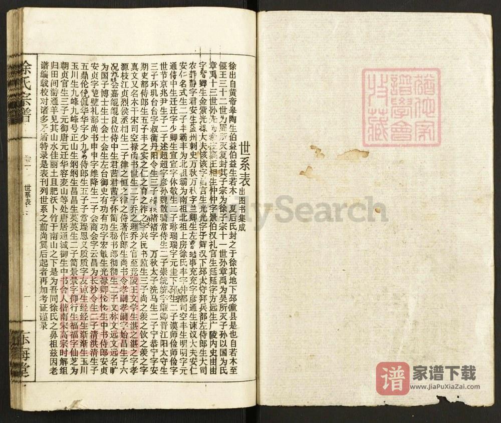 图片[2]-湖北咸宁通山徐氏宗谱（东海堂，1989年重修本）PDF高清电子版下载-家谱下载