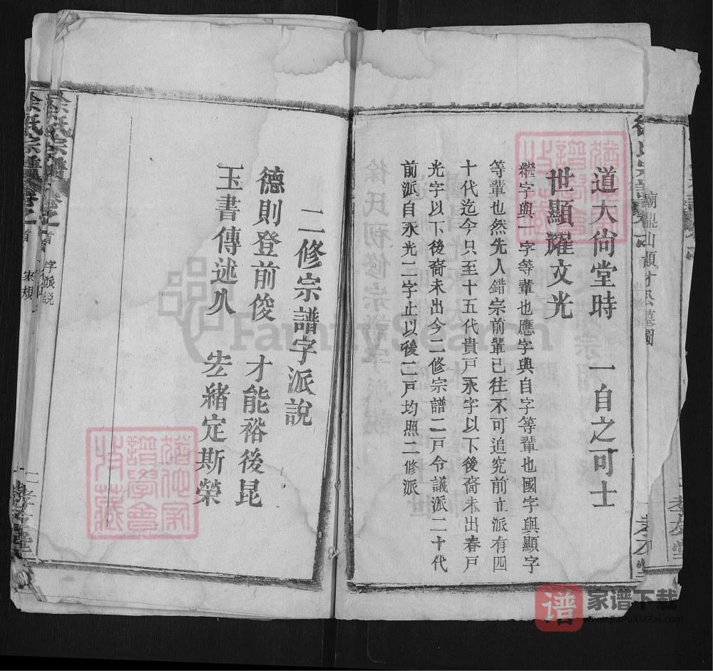 图片[2]-湖北黄冈徐氏宗谱（孝友堂）PDF高清电子版下载-家谱下载