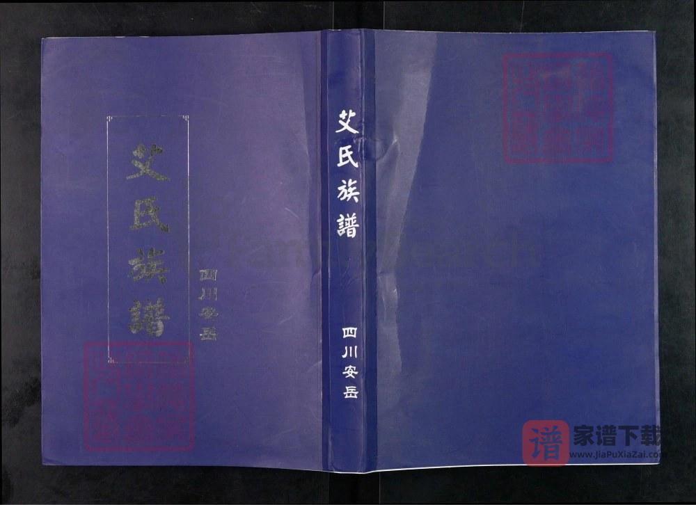 图片[1]-四川安岳艾氏族谱PDF高清电子版下载-家谱下载
