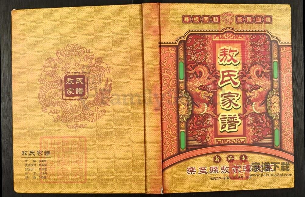 图片[1]-四川资阳敖氏家谱乐至县敖家湾支系PDF高清电子版下载-家谱下载