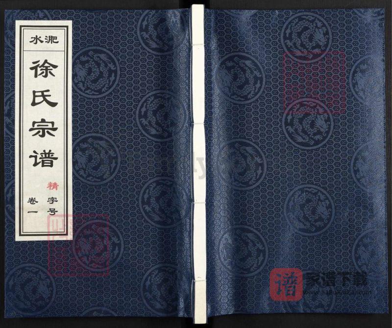 安徽合肥庐江县淝水徐氏宗谱（世德堂）PDF高清电子版下载-家谱下载