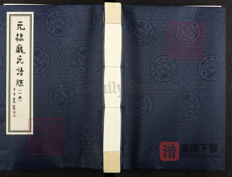 山东滨州无棣庞氏谱牒PDF高清电子版下载-家谱下载