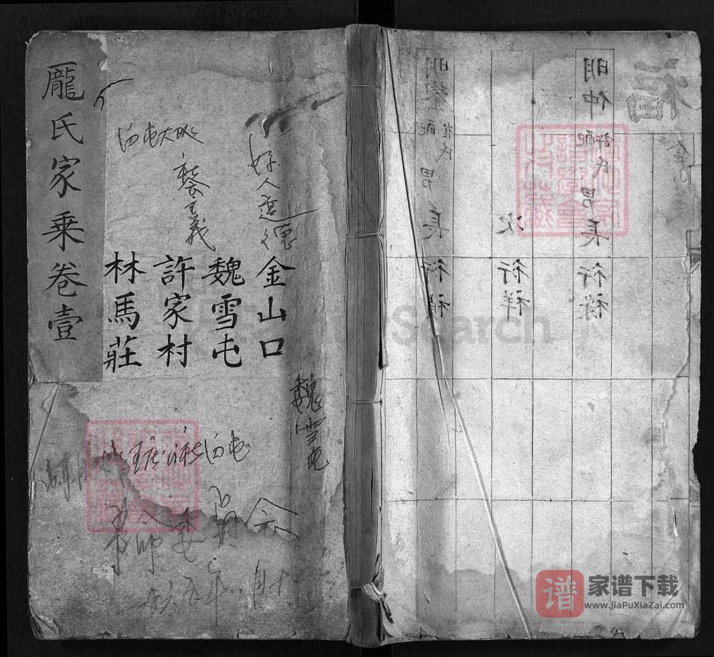 山东东平肥城庞氏家乘PDF高清电子版下载