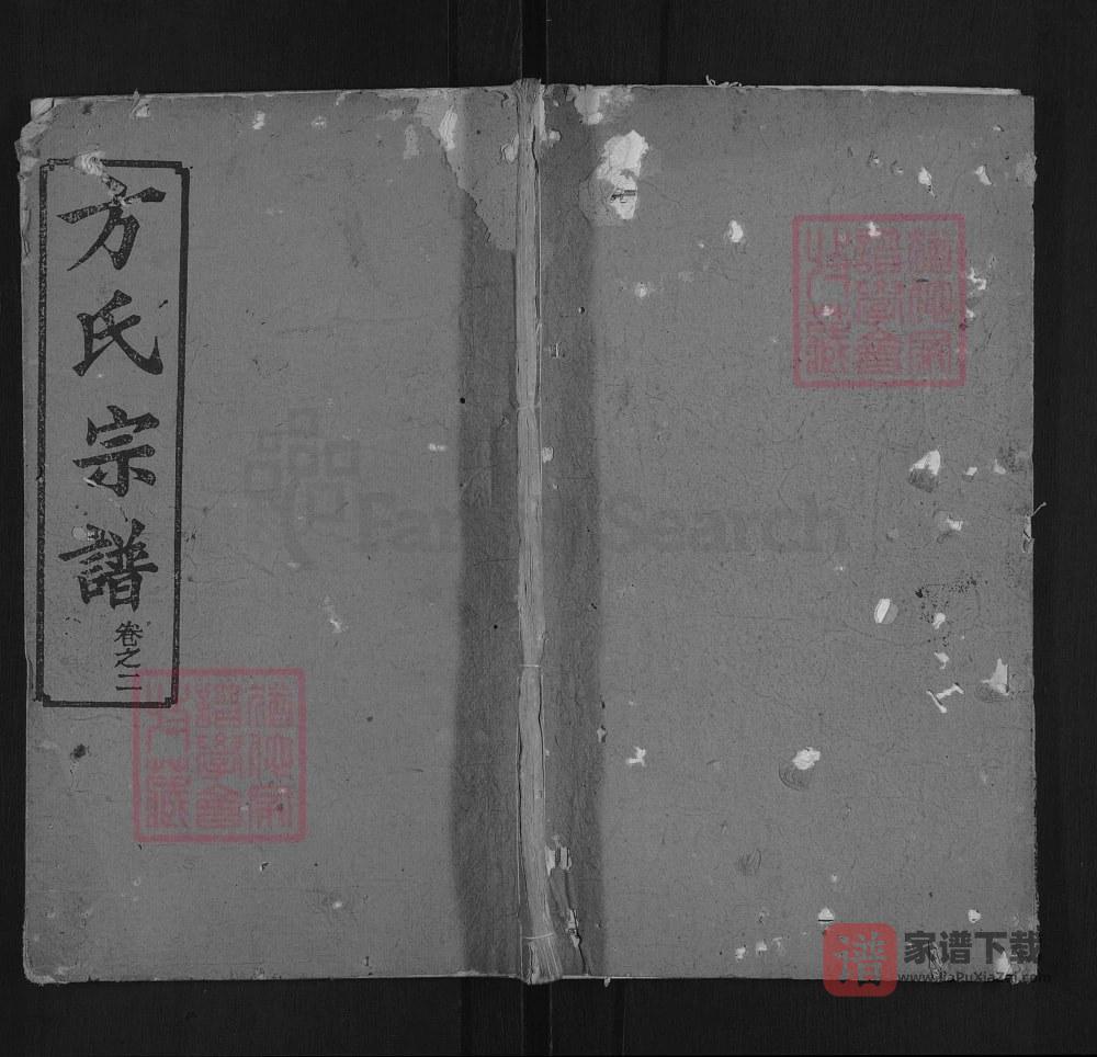 湖北麻城方氏宗谱（正学堂）PDF高清电子版下载