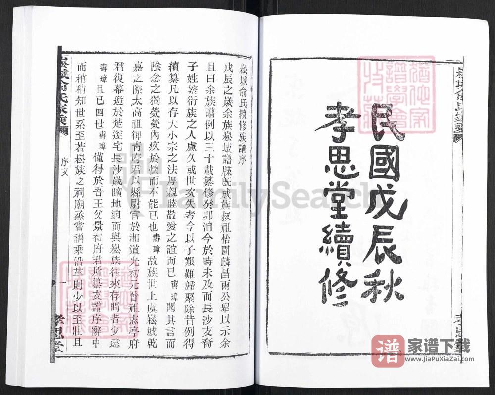 图片[2]-浙江上虞崧城俞氏家乘（孝思堂）PDF高清电子版下载-家谱下载