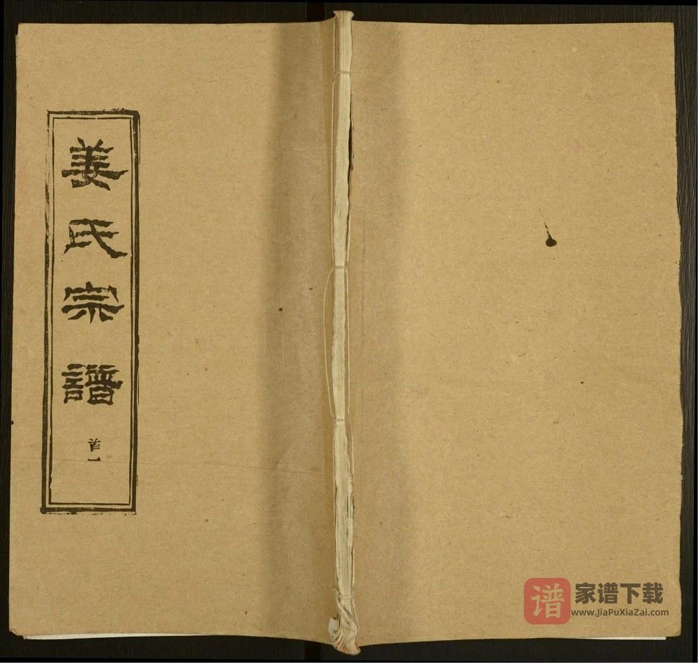 湖北黄冈姜氏宗谱（光裕堂）PDF高清电子版下载