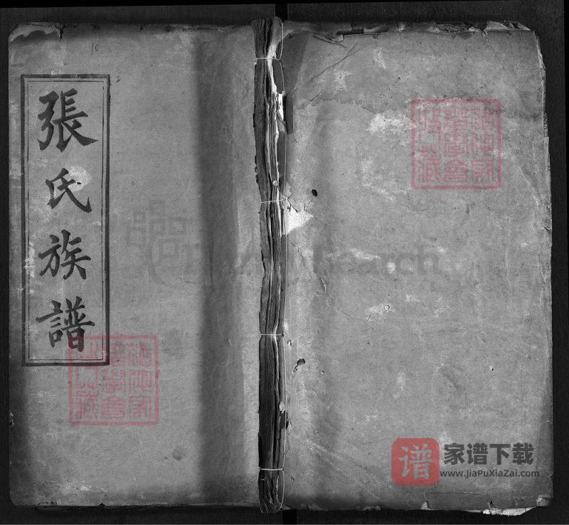 湖北蕲春三溪张氏族谱（孝友堂）PDF高清电子版下载-家谱下载