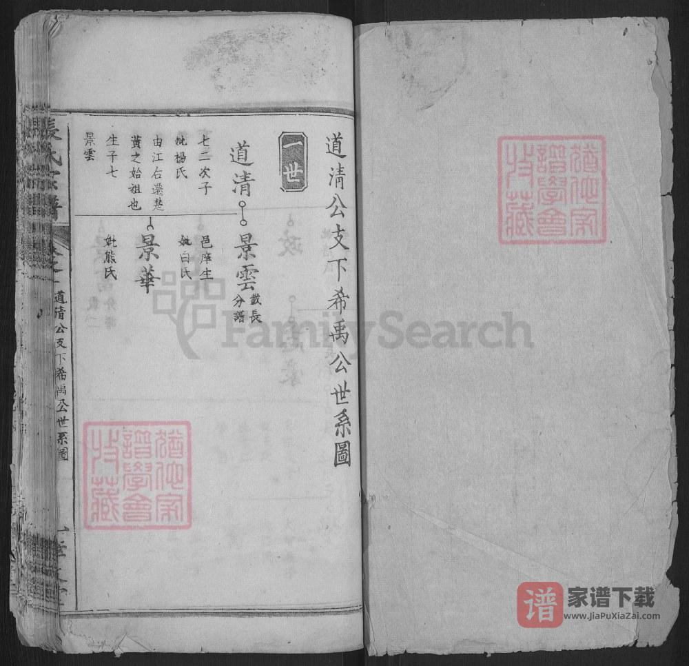 图片[2]-湖北黄冈张氏续修宗谱（孝友堂）PDF高清电子版下载-家谱下载