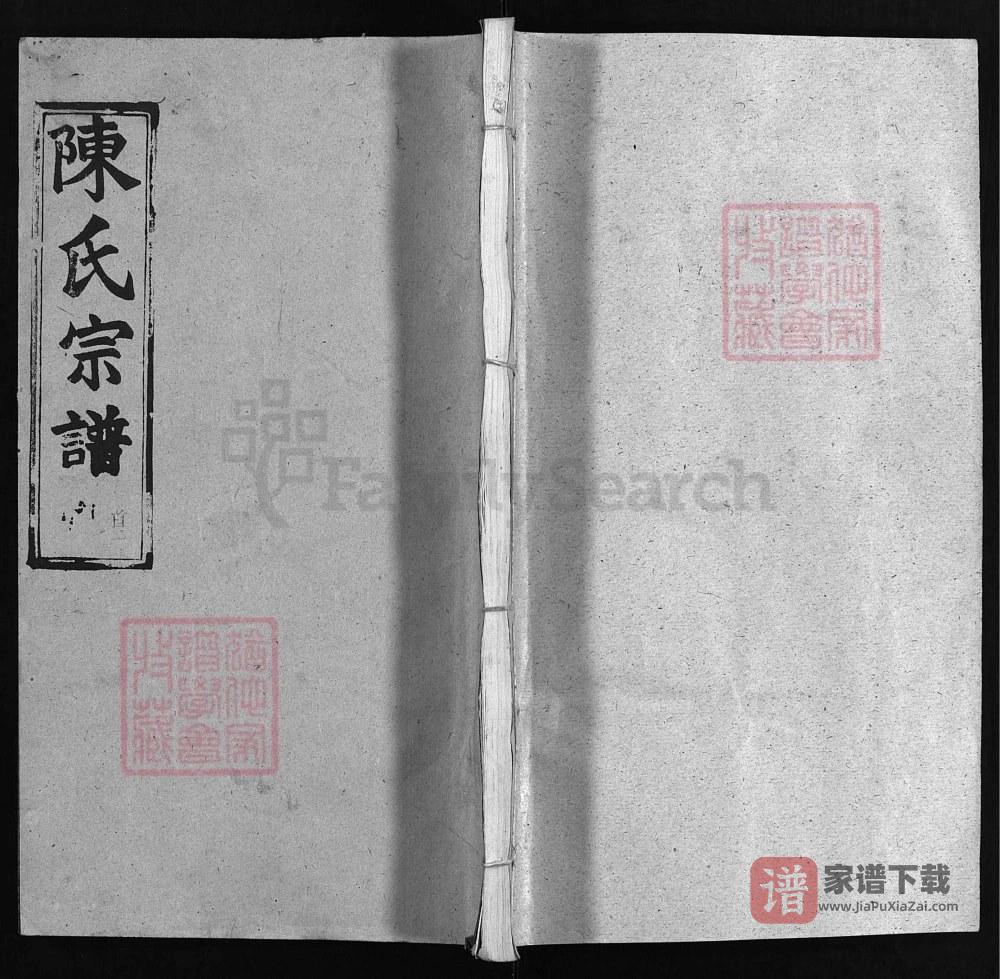 图片[1]-湖北黄冈陈氏宗谱（追远堂）PDF高清电子版下载-家谱下载