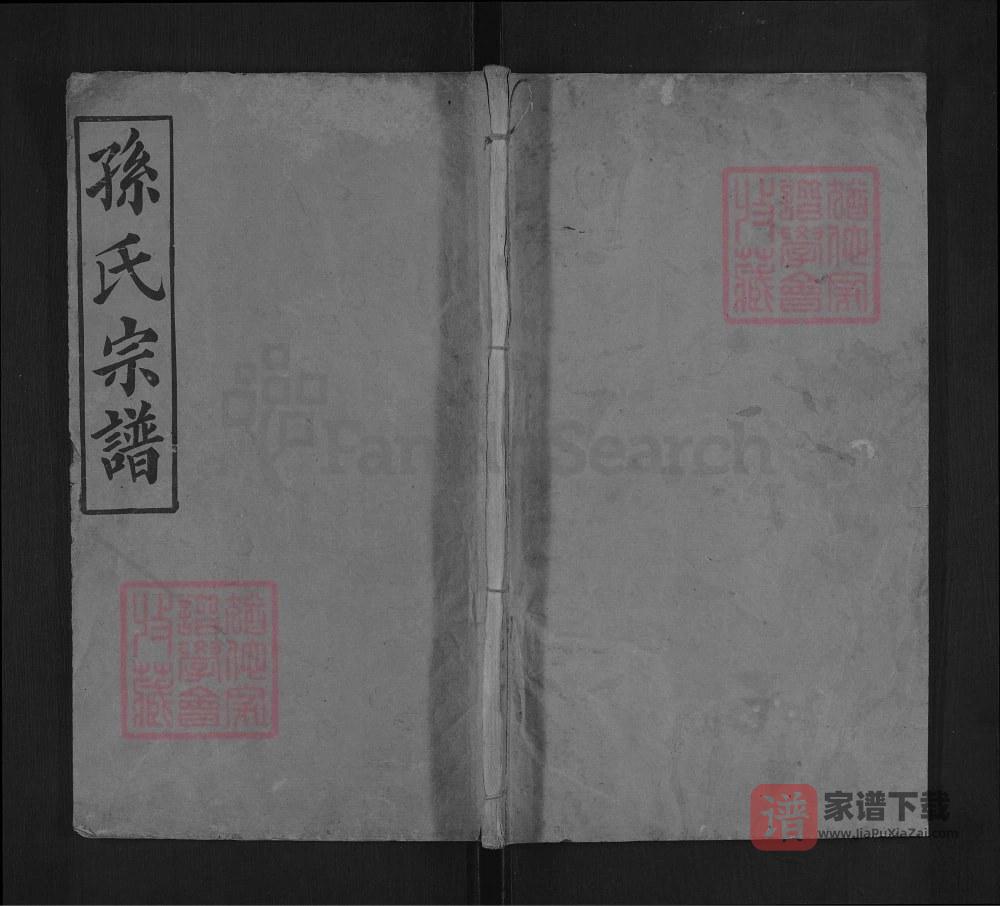 图片[1]-湖北麻城孙氏宗谱（映雪堂）PDF高清电子版下载-家谱下载