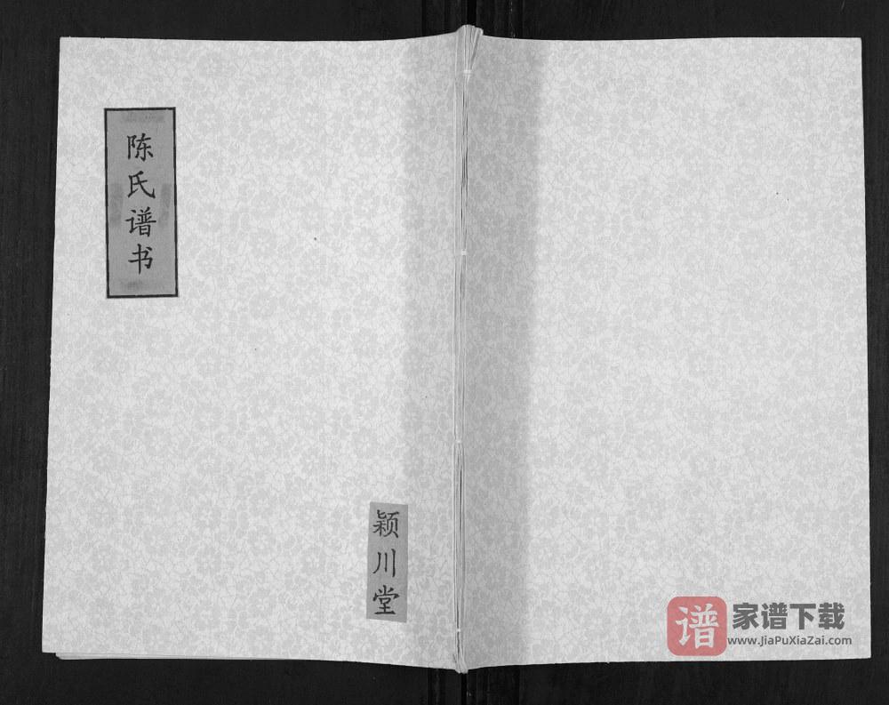 图片[1]-江苏高邮陈氏谱书（颖川堂）PDF高清电子版下载-家谱下载