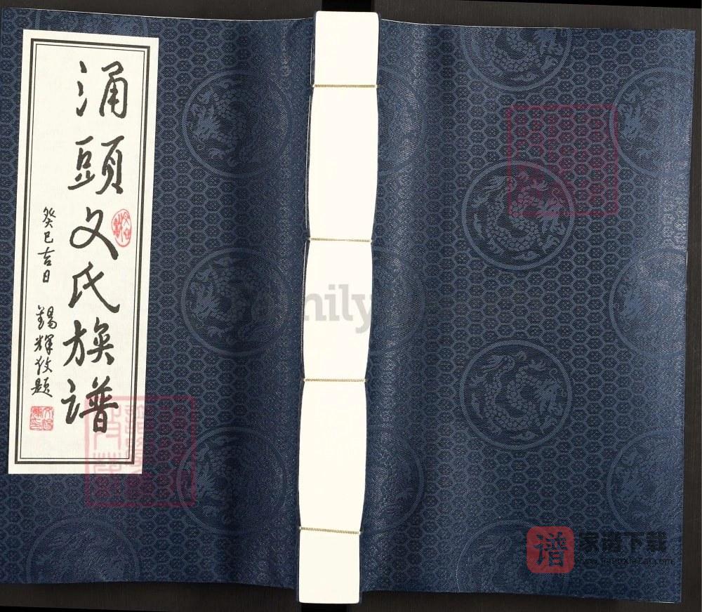 广东东莞长安镇涌头文氏族谱PDF高清电子版下载