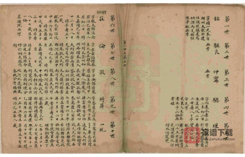 图片[2]-浙江杭州桐庐桐溪冯氏支乘PDF高清电子版下载-家谱下载