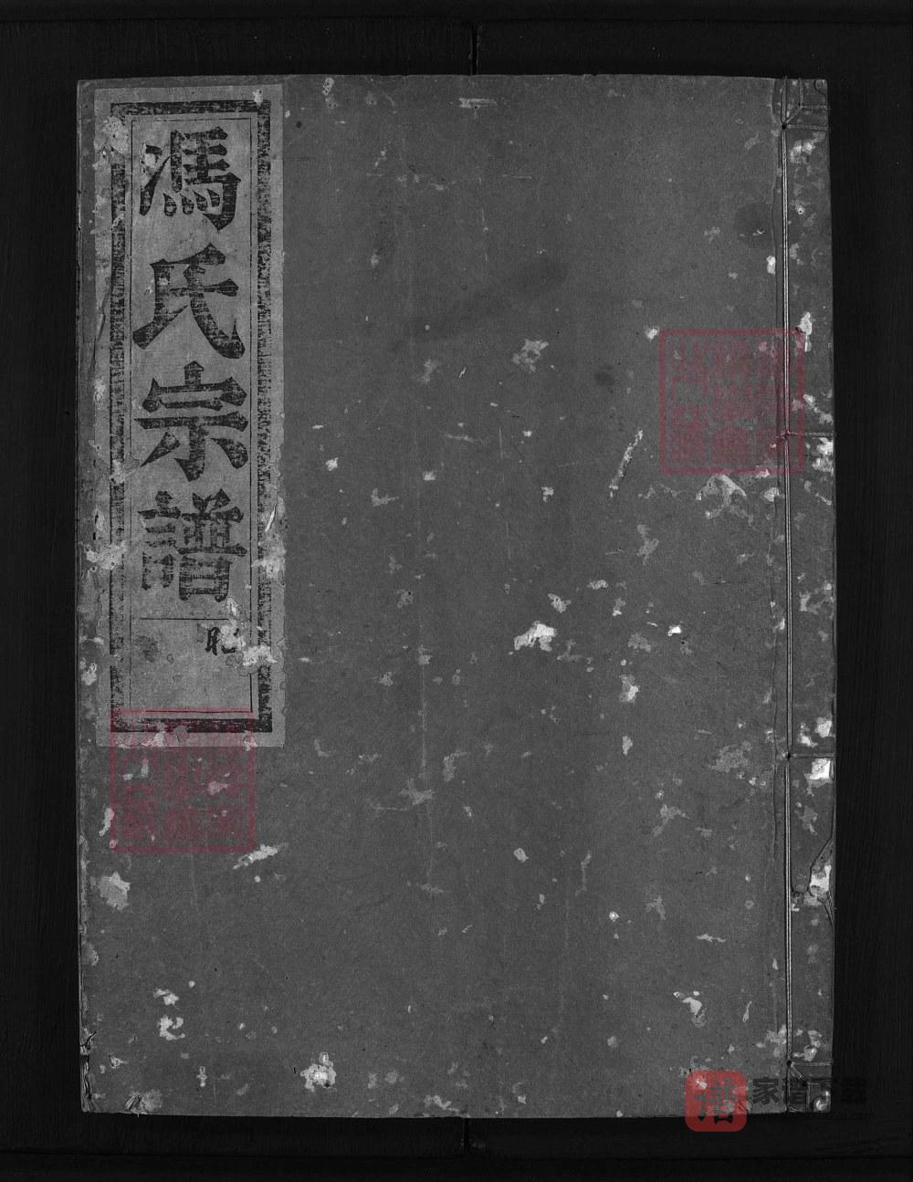 浙江东阳佳泽冯氏宗谱PDF高清电子版下载