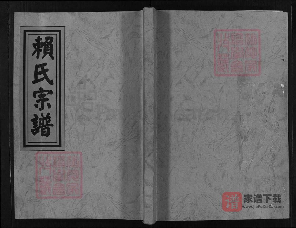 浙江兰溪辅仓赖氏宗谱PDF高清电子版下载