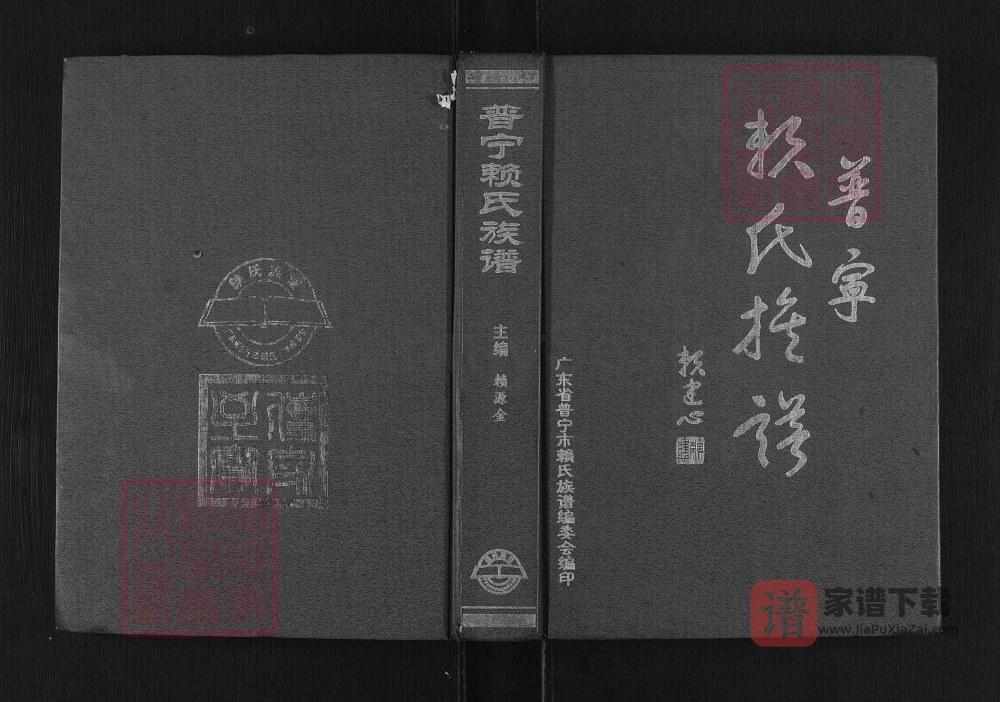 广东普宁赖氏族谱PDF高清电子版下载
