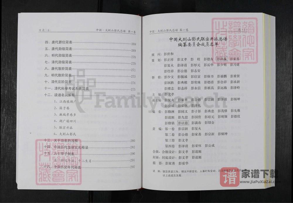 图片[2]-湖北红安中国大别山彭氏总谱PDF高清电子版下载-家谱下载