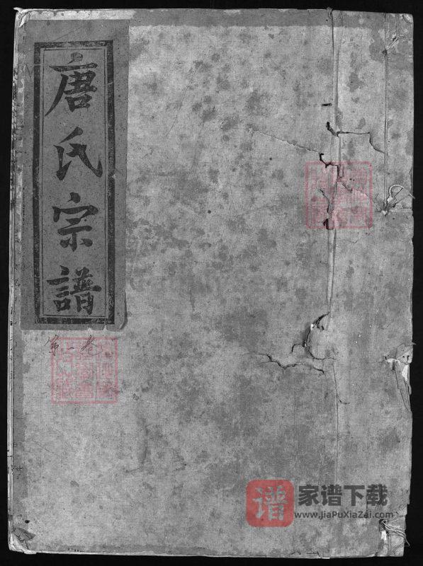 江西抚州南丰唐氏宗谱PDF高清电子版下载-家谱下载