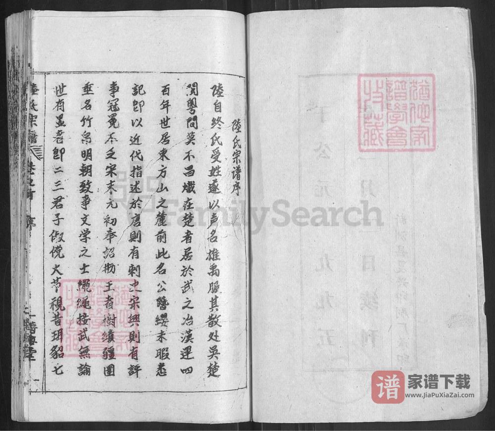 图片[2]-湖北武汉黄陂区陆氏宗谱（诗海堂）PDF高清电子版下载-家谱下载