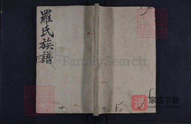 湖南娄底新化县罗氏四修族谱（豫章堂）PDF高清电子版下载-家谱下载