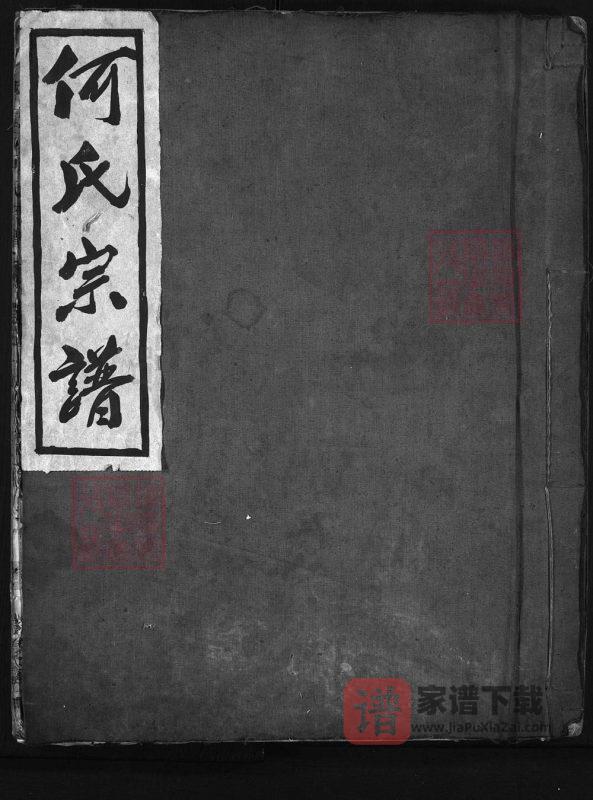 浙江兰溪庐江何氏宗谱(积庆堂)PDF高清电子版下载-家谱下载