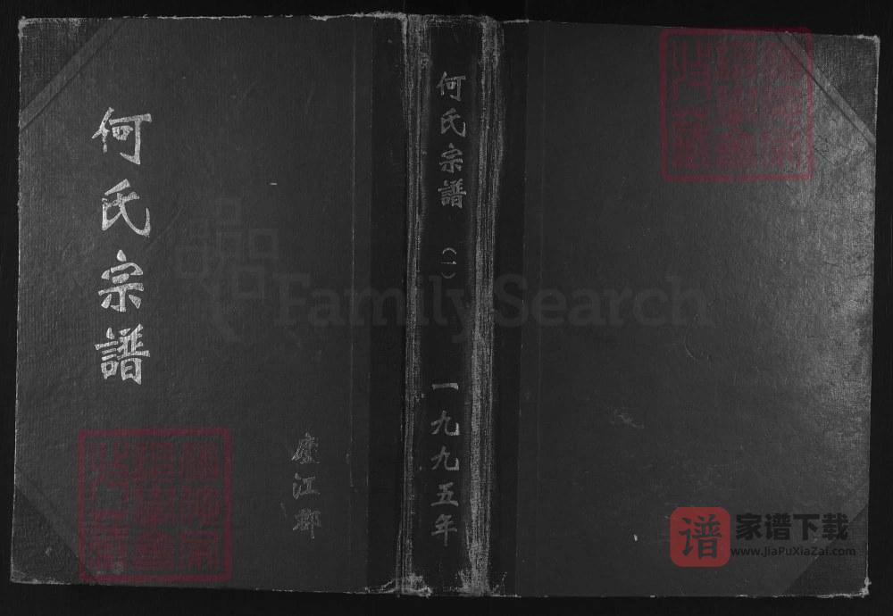 图片[1]-江苏淮安何氏宗谱（三高堂、庐江堂、敦说堂）PDF高清电子版下载-家谱下载